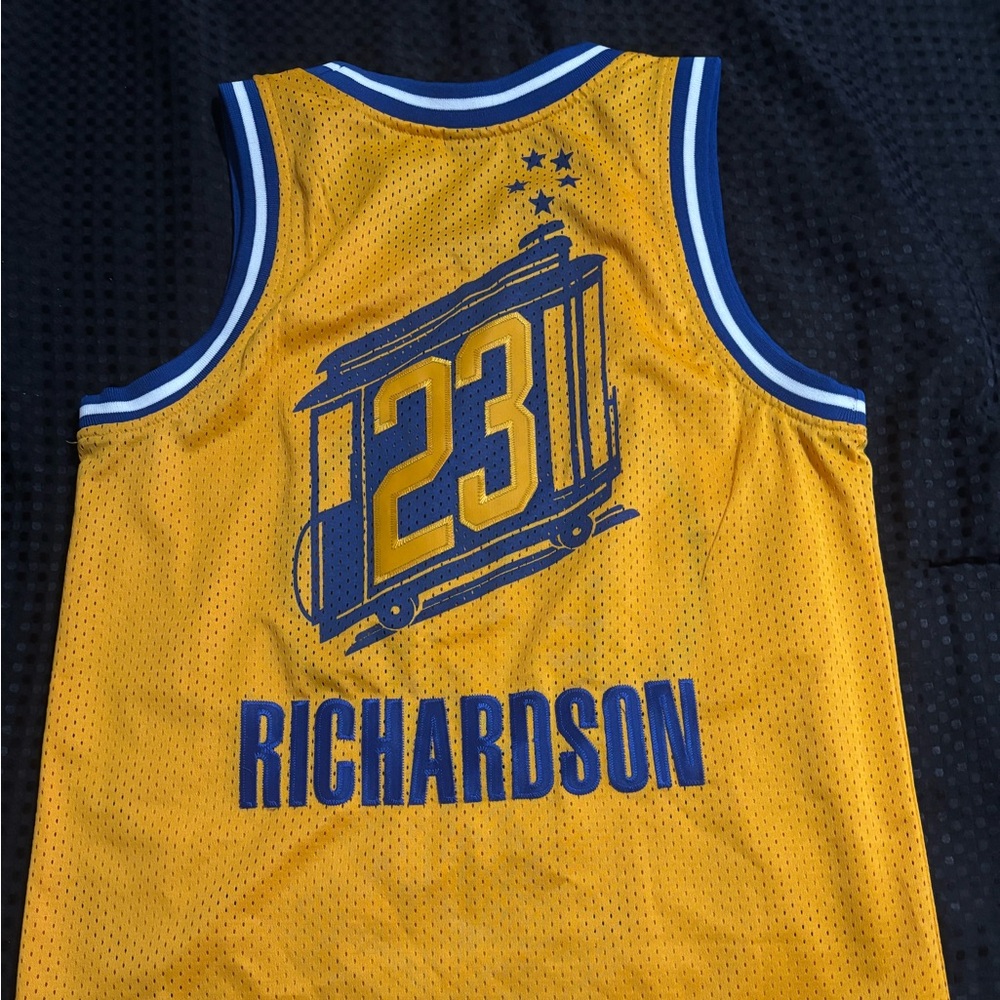 Jason Richardson golden state warriors jersey
